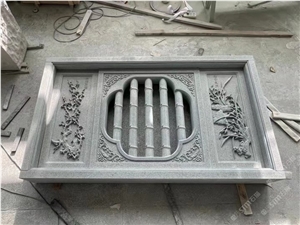 Outdoor Handcraft Carving Wall Relief Sculpture Villa