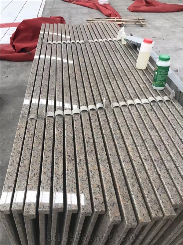 Granite Prefabricated Countertop Grey Green White Yellow