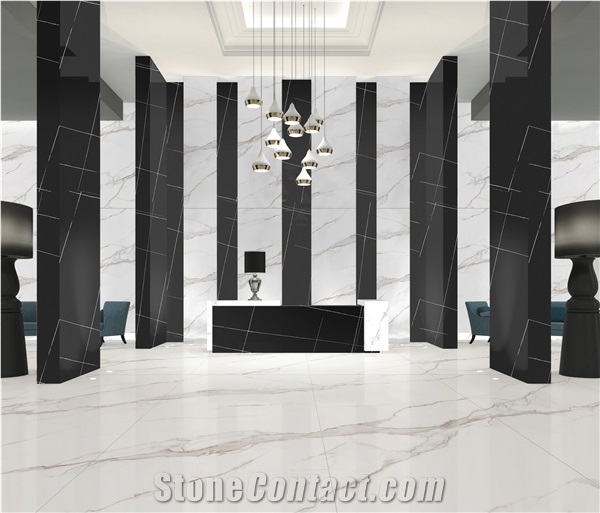 Sintered Stone Slabs Alpine White