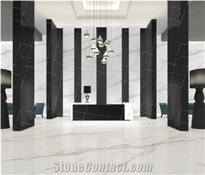 Sintered Stone Slabs Alpine White