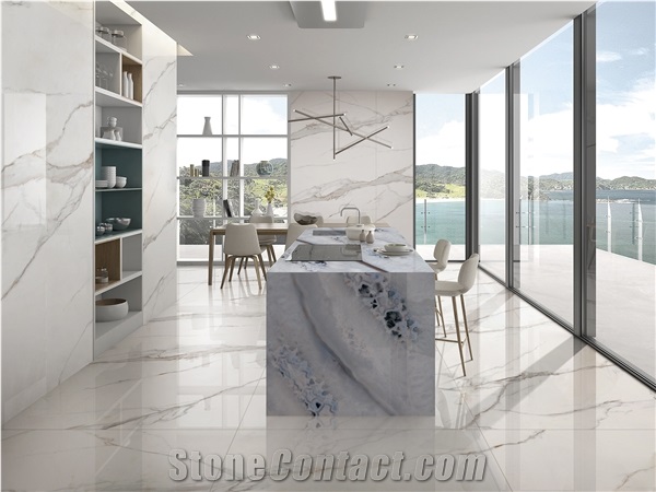 Sintered Stone Slabs Alpine White
