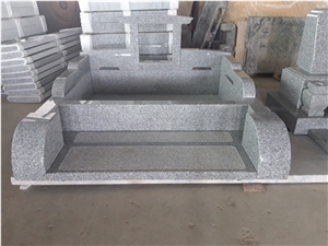 Granite Asian Style Gravestone, Japanese Headstone