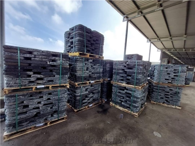 Basalt Cobble Stone, Pavers, Cubestone
