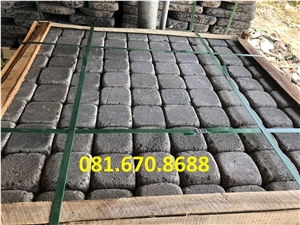 Basalt Cobble Stone, Pavers, Cubestone