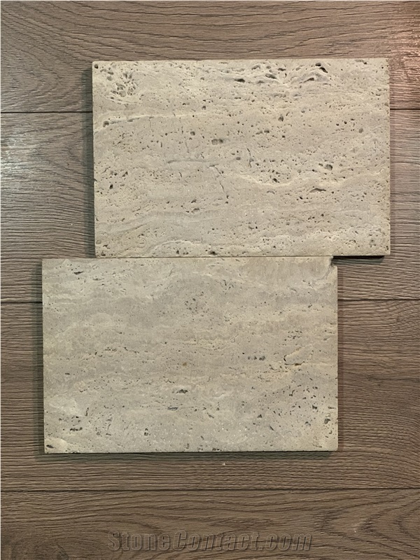Antique Travertine Tiles Unfilled