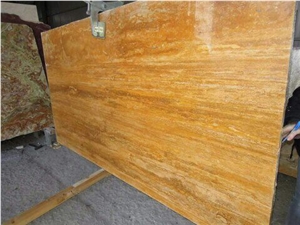 Yellow Travertine Slabs