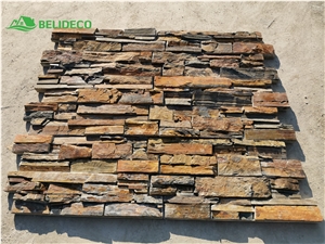 Concrete Back Stone Panel Cement Based Natural Slate
