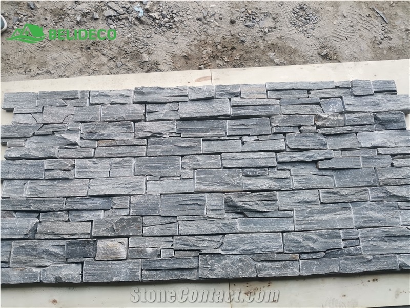 Cultured Stone Black Stone Jiangxi Black Slate