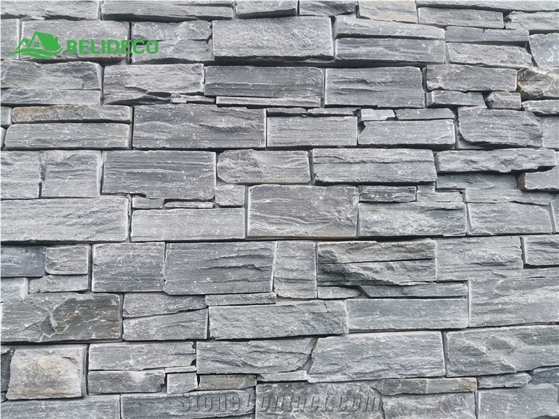 Cultured Stone Black Stone Jiangxi Black Slate