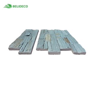 Green Quartzite Wall Stone Outdoor Decoration Building Stone