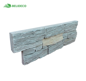 Green Quartzite Wall Stone Outdoor Decoration Building Stone