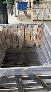 Hot Sale P014 Slate Wall Panel Cement Back Ledge Stone