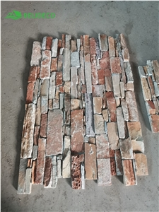 Oyster Quartz Z Ledgestone Wall Cladding,Cement Ledge Stone