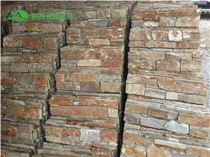 P14 Beige Slate Standard Color,Yellow Oyster Cladding Stone P14 Beige Slate Standard Color,Yellow Oyster Cladding Stone