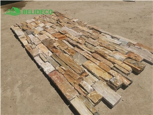 P14 Beige Slate Standard Color,Yellow Oyster Cladding Stone
