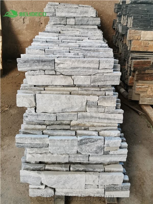 Split Surface Z Cladding Stone For Home Decoration Corner