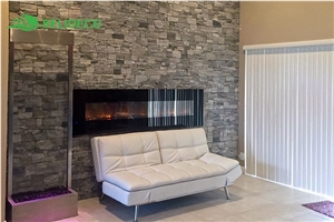 Split Surface Z Cladding Stone For Home Decoration Corner