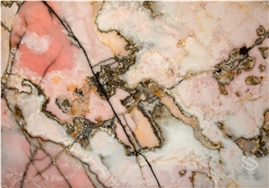 Pink Onyx Slabs
