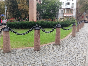 Kapustinsky Granite Parking Barriers, Bollards, Posts