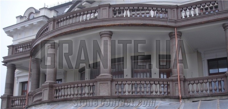 Ukrainian Autumn Granite Column