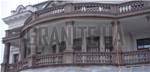 Ukrainian Autumn Granite Column