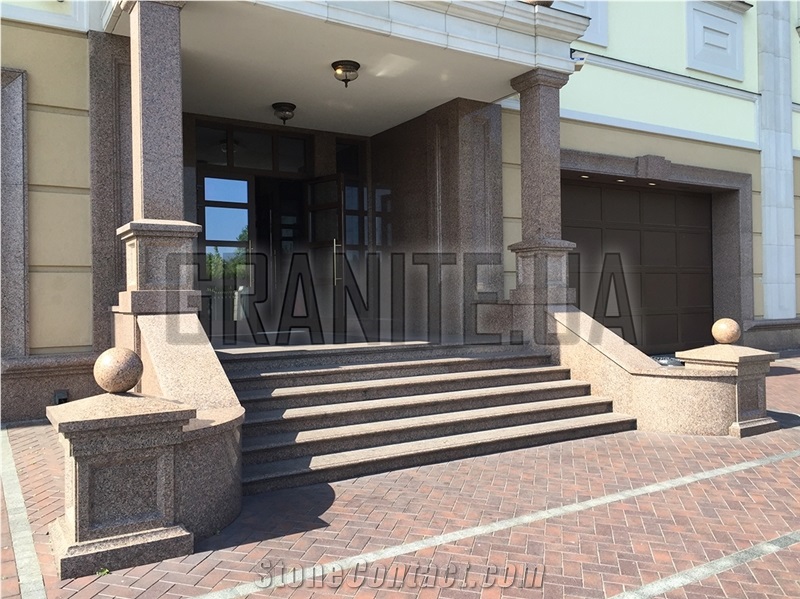 Ukrainian Autumn Granite Column
