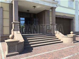 Ukrainian Autumn Granite Column