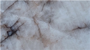 Crystal Nocciola Quartzite Slabs