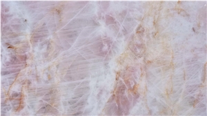 Crystal Pink Quartzite Slabs