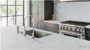 Le Blanc Quartzite Kitchen Countertop