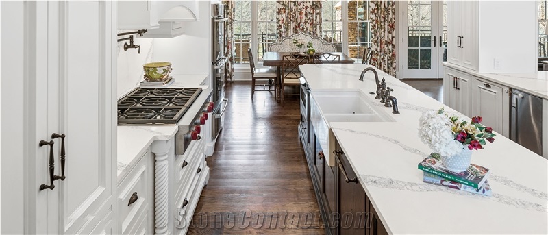 Bianco Bella EWH9508 Quartz Slabs