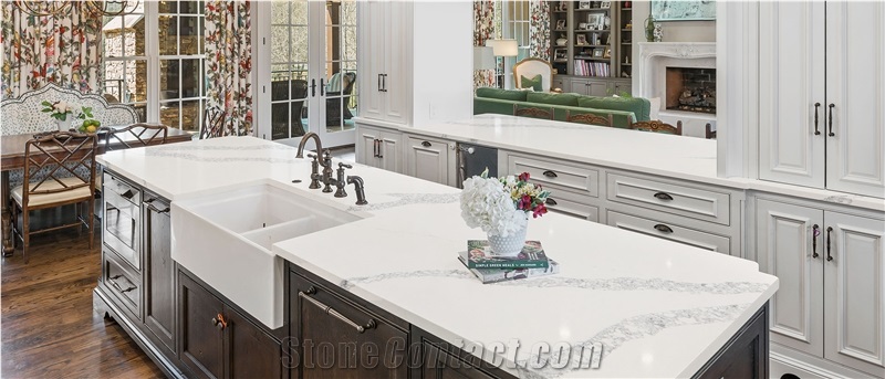Bianco Bella EWH9508 Quartz Slabs