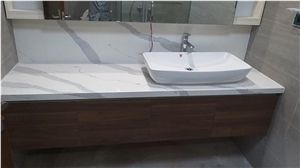 Calacatta Borghini Quartz Kitchen Countertop EWH9501