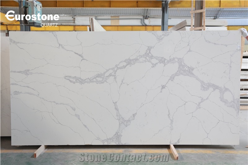 Calacatta Borghini Quartz Kitchen Countertop EWH9501