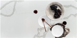 Calacatta Gold Quartz Stone Kitchen Countertop