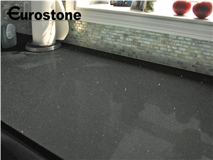 Galaxy Black EBL9101 Quartz Slabs