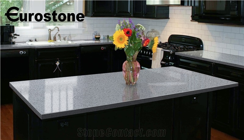 Galaxy Black EBL9101 Quartz Slabs