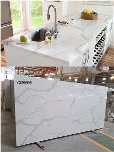 Laza Calacatta Quartz Stone Slabs