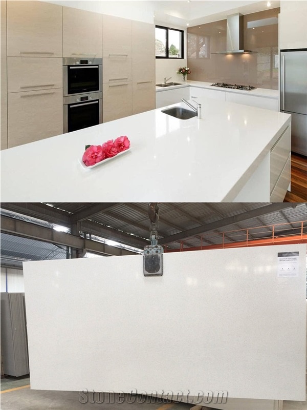 Laza Calacatta Quartz Stone Slabs