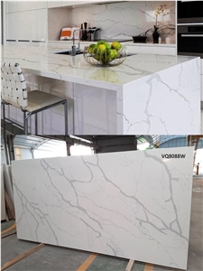 Laza Calacatta Quartz Stone Slabs