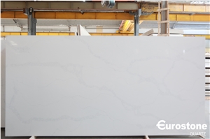 Statuario Classic EWH9503 Quartz Stone Kitchen Countertop