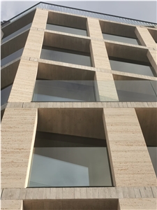 Travertino Carpinis Facade Building Stones