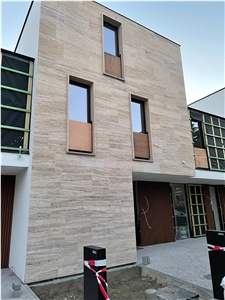 Travertino Carpinis Facade Building Stones