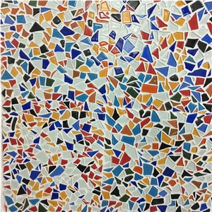 Vietnam Glass Mosaic Tiles, Mosaic Stone For Swimming Pools