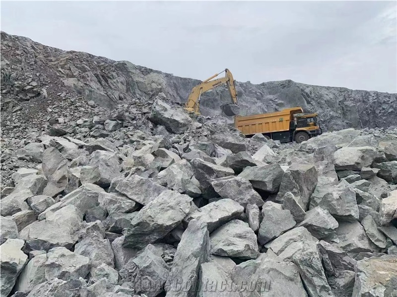 Sea-Filling Stone Boulders, Quarry Rocks