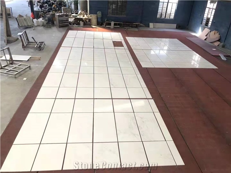Aston White Marble Floor Tiles & Wall Tiles