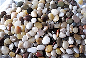 Black Pebbles Stone Walkway, River Pebble Stone