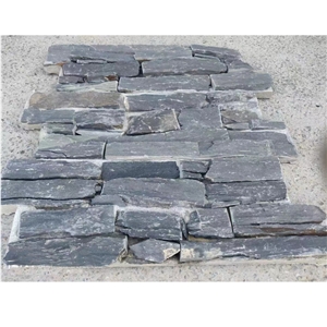 Black Slate Cement Ledgestone Wall Panel Manufacturers