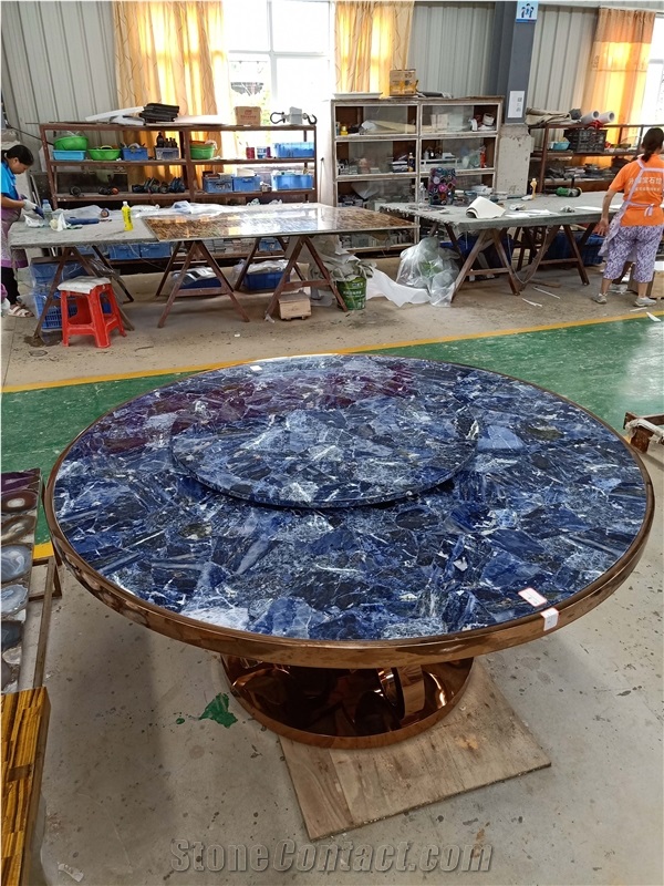 Blue Sodalite Slabs