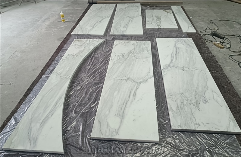Calacatta Borghini Marble White Calcutta Gold Counters